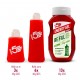 High 5 Reusable Gel Flask - Red / 150ml