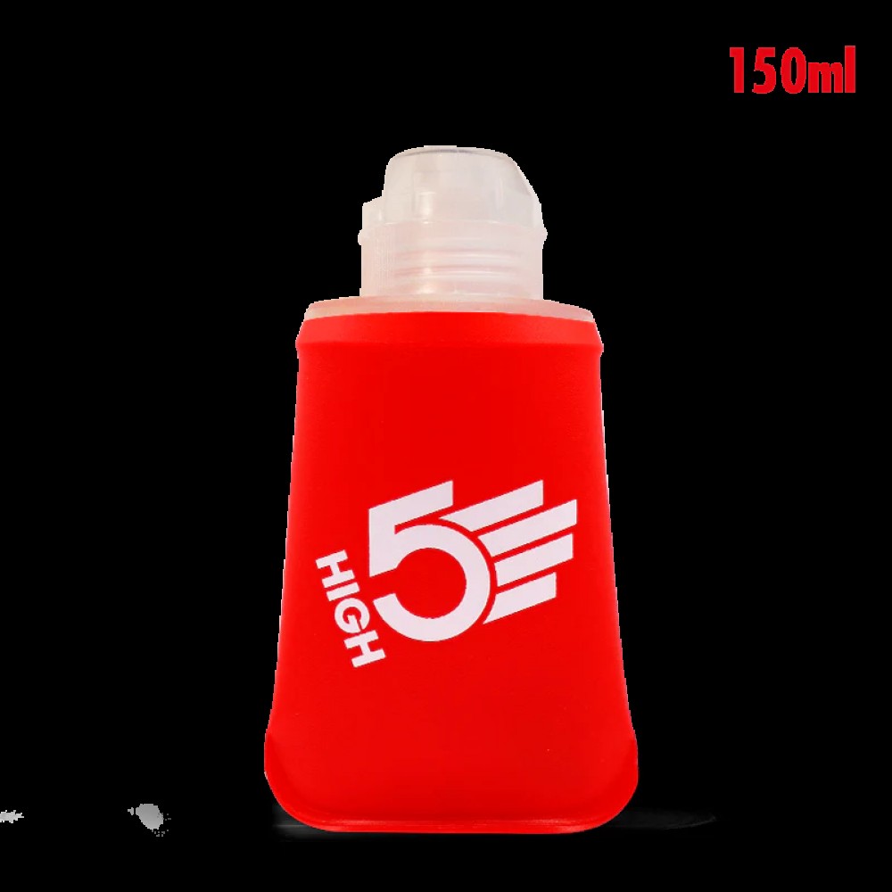 High 5 Reusable Gel Flask - Red / 150ml