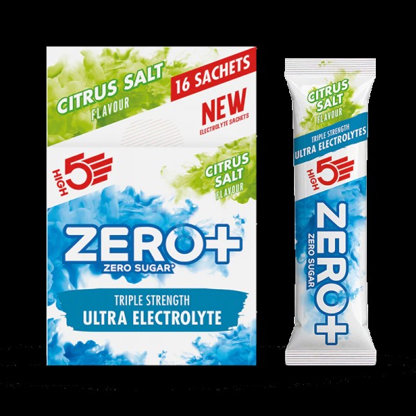 High 5 Zero+Ultra Electrolytes Citrus Salt 16x18g