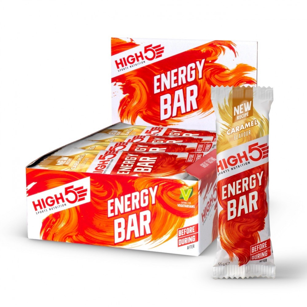 High 5 Energy Bar - Caramel / 12 x 55g Bars