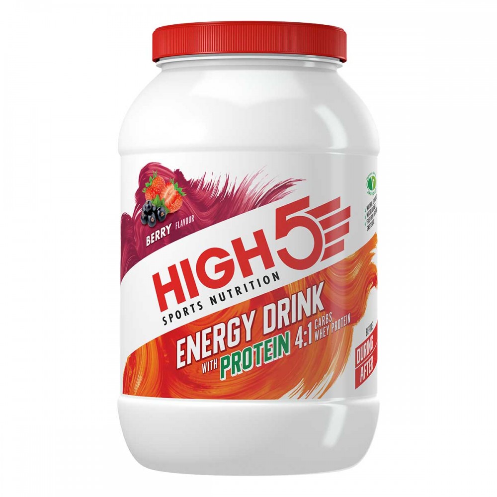 High 5 Energy Drink with Protein - Berry / 1.6kg