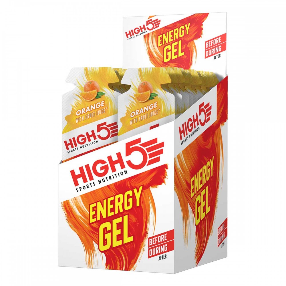 High 5 Energy Gel - Orange / 20 x 40g Gels
