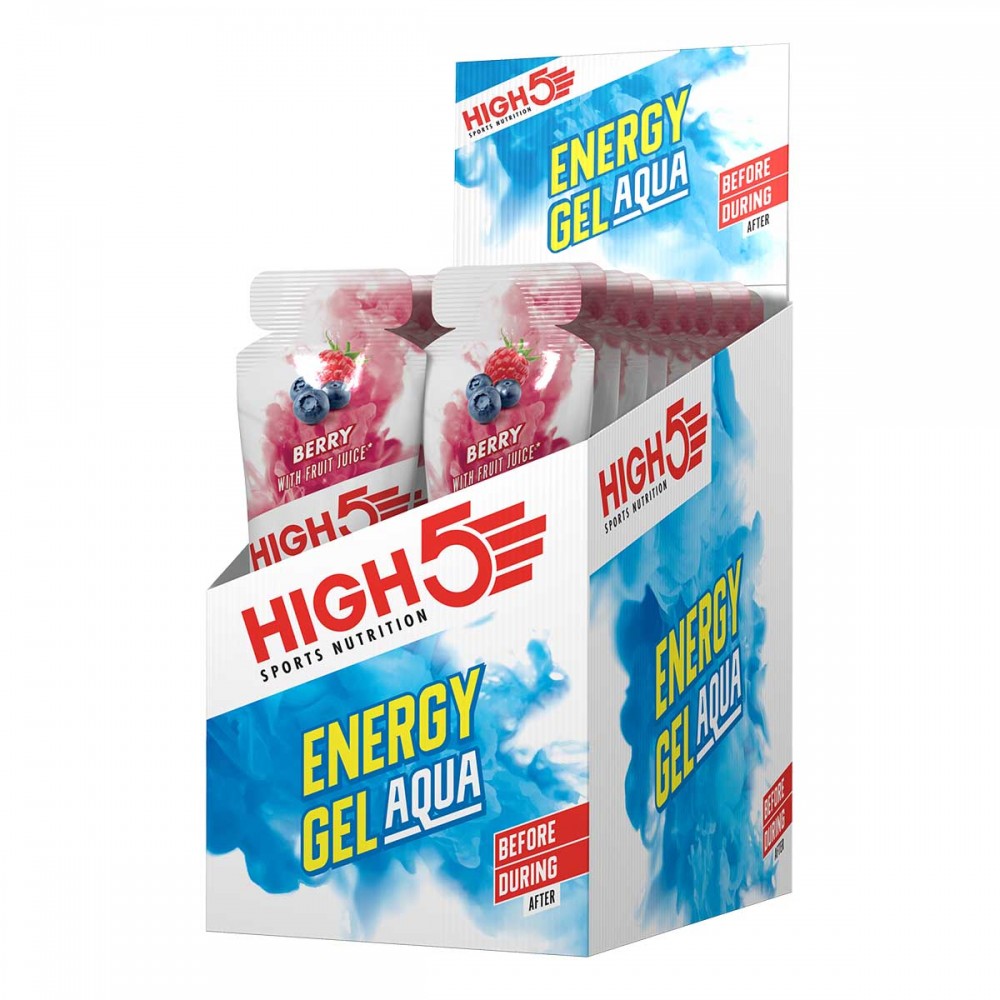 High 5 Energy Gel Aqua - Berry / 20 x 66g Gels