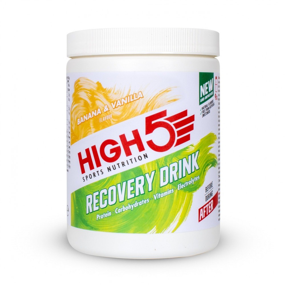 High 5 Recovery Drink - Banana & Vanilla Milkshake / 450g