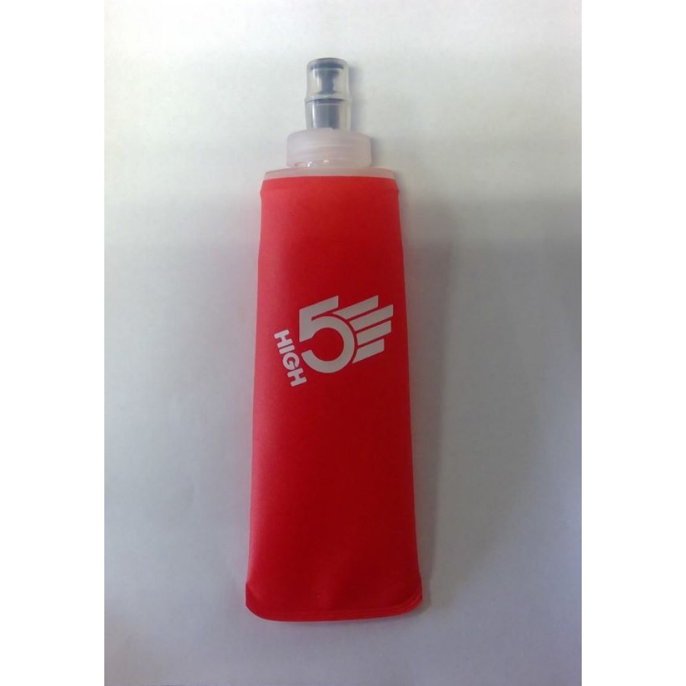 High 5 Reusable Gel Flask - Red / 250ml